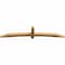Ekena Millwork Bellingham Rough Sawn Timber Gable Bracket, Western Red Cedar, 96"W x 20"H x 4"D x 4"F, 5/12 Pitch GBW096X20X0404BEL00RWR - alternate 2